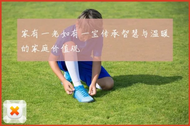 家有一老如有一宝传承智慧与温暖的家庭价值观
